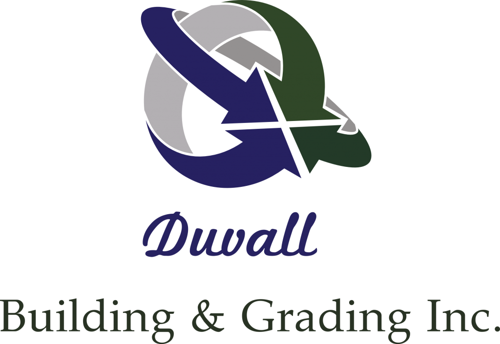 logo representing a home builder in Seneca SC named Duvall Building and Grading.